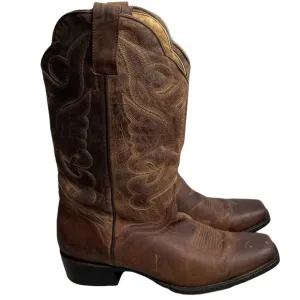 J.B. Dillon Genuine Goat Cowboy Boots Size 12B JBW2304