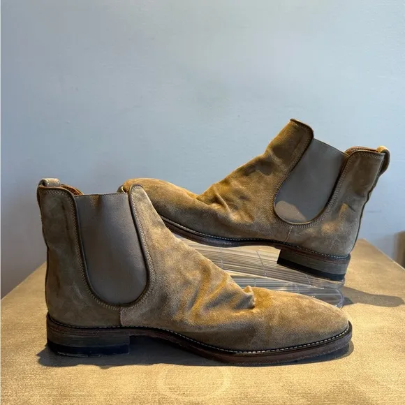 Johm Varvatos Chelsea MORRISON SHARPEI BOOTS 8.5