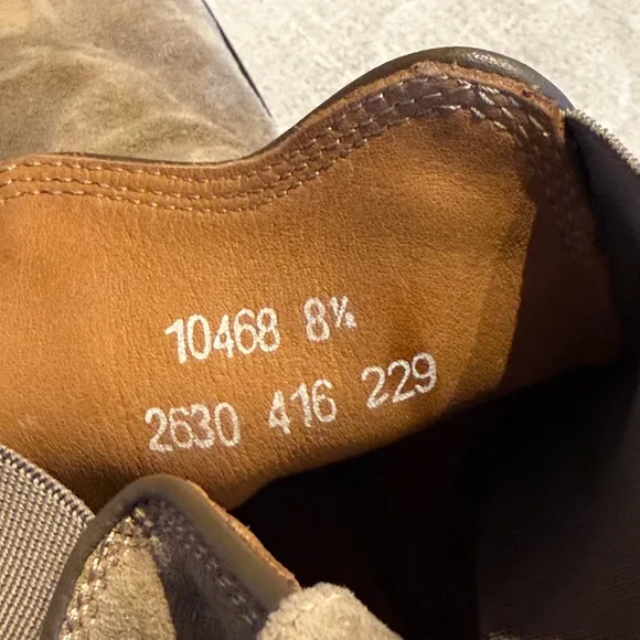Johm Varvatos Chelsea MORRISON SHARPEI BOOTS 8.5