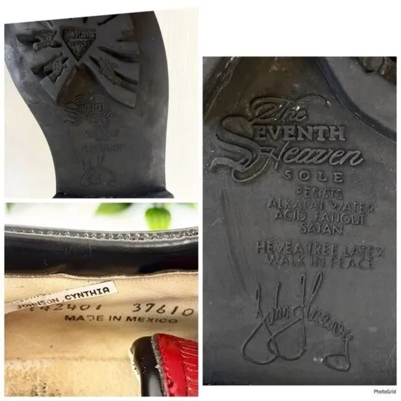 JOHN FLUEVOG 7TH HEAVEN FLAME FLAMING DERBY LACE-UP