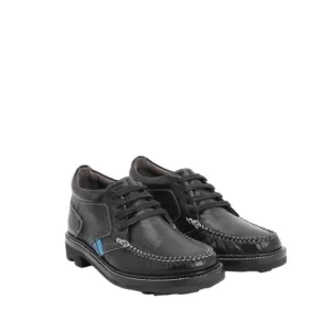 John Fluevog Angels High Point Black Moccasin Stitched Chukka‎ Shoes Size 10