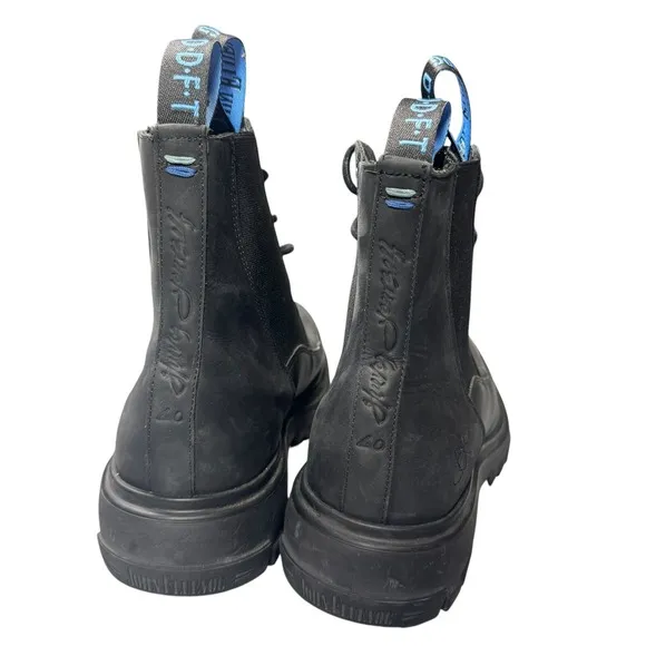 John Fluevog Boots Men 11 Women 13 Official Friday Everyday Lace-Up Chelsea