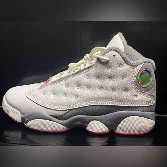 Jordan 13s White-Stealth