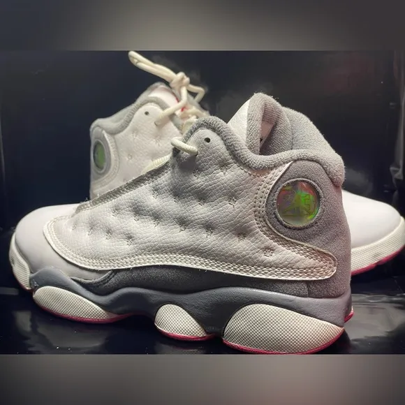 Jordan 13s White-Stealth