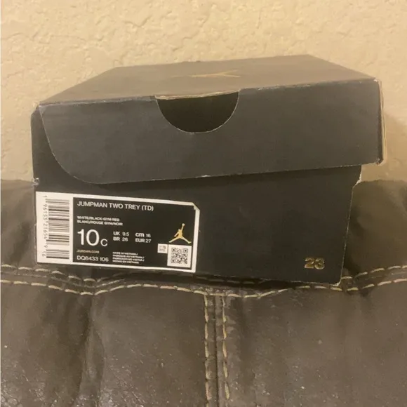 Jordan Jumpman Two Trey Toddler Shoes W/ Box