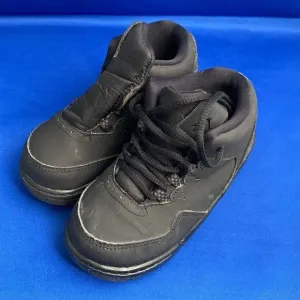 Jordan Flight Origin 2 BLACK Basketball Shoes for Toddler-Baby