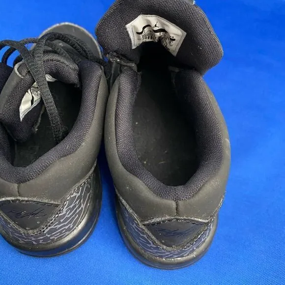 Jordan Flight Origin 2 BLACK Basketball Shoes for Toddler-Baby