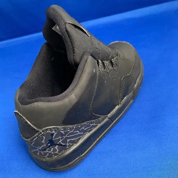 Jordan Flight Origin 2 BLACK Basketball Shoes for Toddler-Baby
