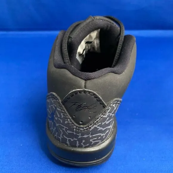 Jordan Flight Origin 2 BLACK Basketball Shoes for Toddler-Baby