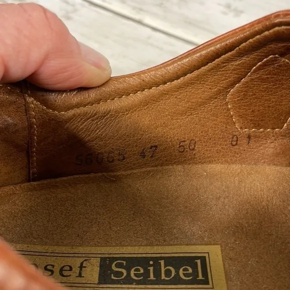 Josef Seibel Whiskey Brown Fisherman Sandals