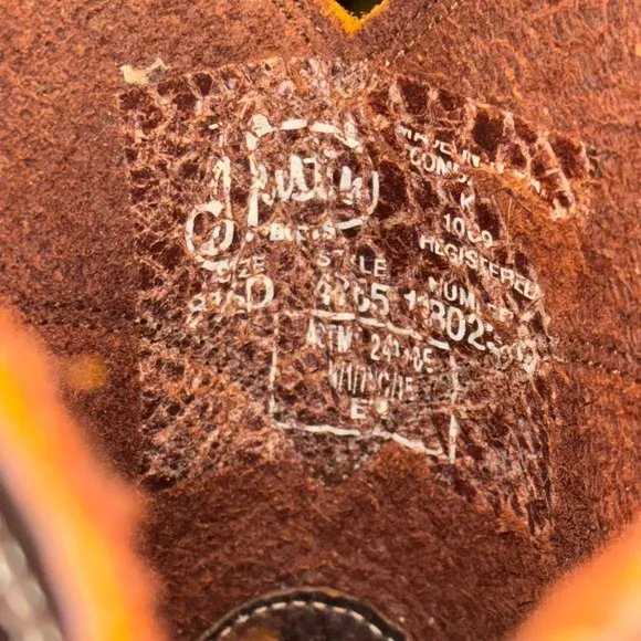 Justin boots men 8.5 see photos for description