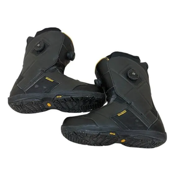 K2 Maysis Snowboard Boots Men 12 Black Liner BOA Fit Vibram Coiler Close Endo