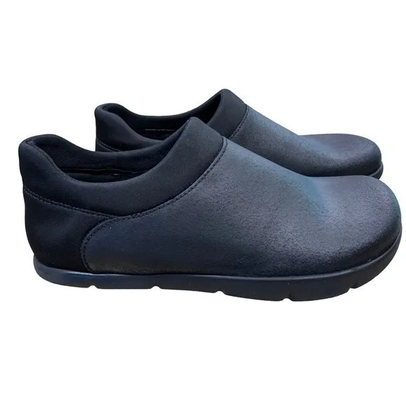 Kalso Earth Shoes Mana Slip On Black Noir Leather 10.5 UK 9.5 EUR 43.5