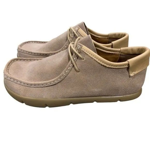 Kalso Earth Tie Shoes Darby Natural Suede Shoes 11.5