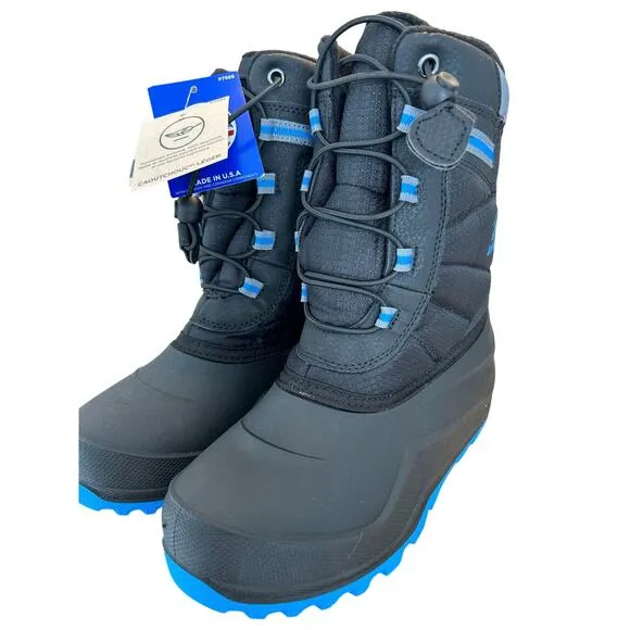 Kamik Maxx Toddler Black Insulated Waterproof Winter Boots SZ 6