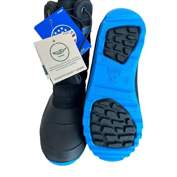 Kamik Maxx Toddler Black Insulated Waterproof Winter Boots SZ 6
