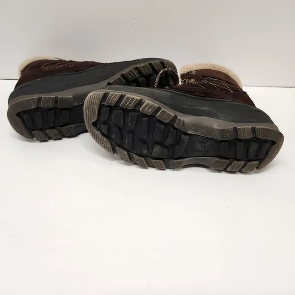 Kamik women's Insulated brown winter boots sz 9