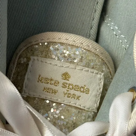 keds x kate spade champion glitter sneakers 🤍 7.5