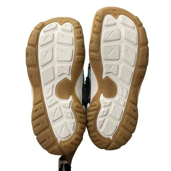KEEN Knotch Creek Unisex Gray/Blue Washable Waterproof Sandals Size 4