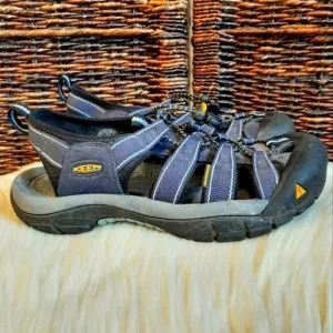 Keen Men's 8.5 Blue Newport H2 Waterproof Sandals Water Shoes Hiking Camping