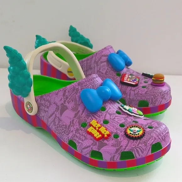 Krusty The Clown Classic Clog By Crocs