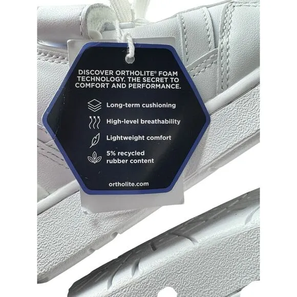 Lacoste White Casual Tennis Shoes Classic Sneakers Mens Size 6.5 Womens Size 8.5