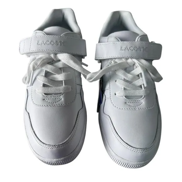 Lacoste White Casual Tennis Shoes Classic Sneakers Mens Size 6.5 Womens Size 8.5