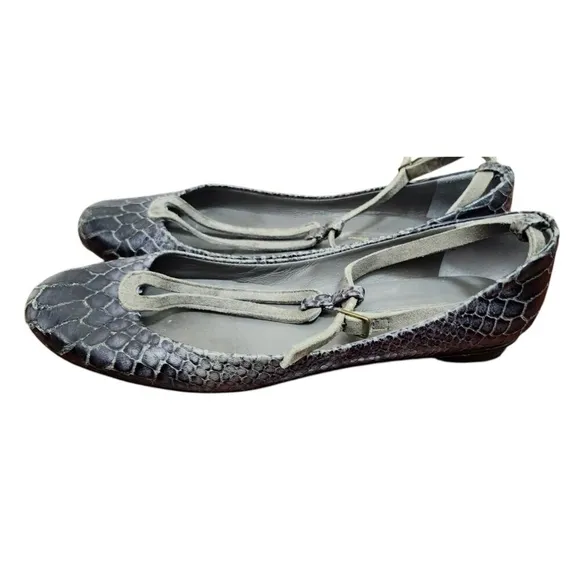 Les Prairies de Paris - Grey Flat ballerinas Size EU 37/US 6.5
