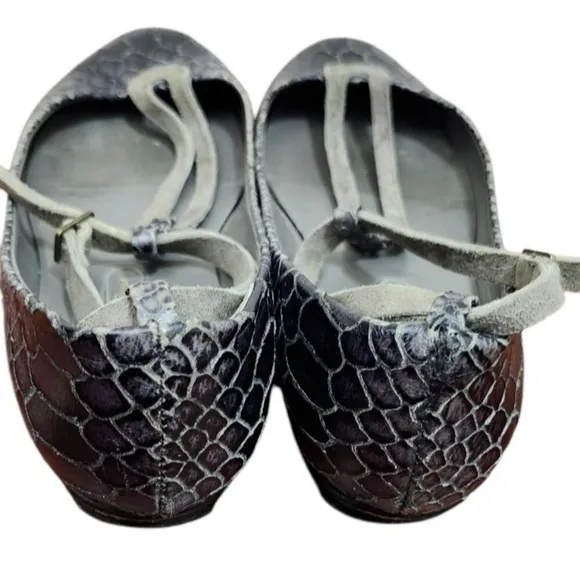 Les Prairies de Paris - Grey Flat ballerinas Size EU 37/US 6.5