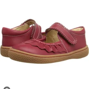 Livie and Luca Scarlet Ruche Shoes size 1Y