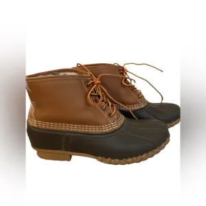 LL Bean Lined Boots Size 9 Excellent Condition