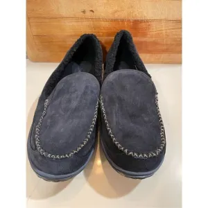 L.L.Bean Mountain Slippers Men's Shoes Carbon Navy Sz 12M