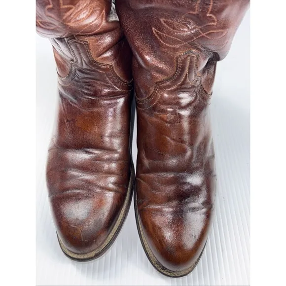 Lucchese 1883 Dark Brown Boots Men 9D 400209
