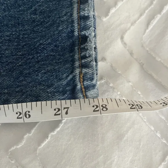 Madewell The Perfect Vintage Jeans Women’s Size 25 Rigid Denim