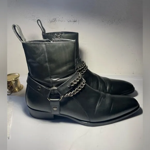 Men Boots leather marca oro made in spain sz 43 / 10