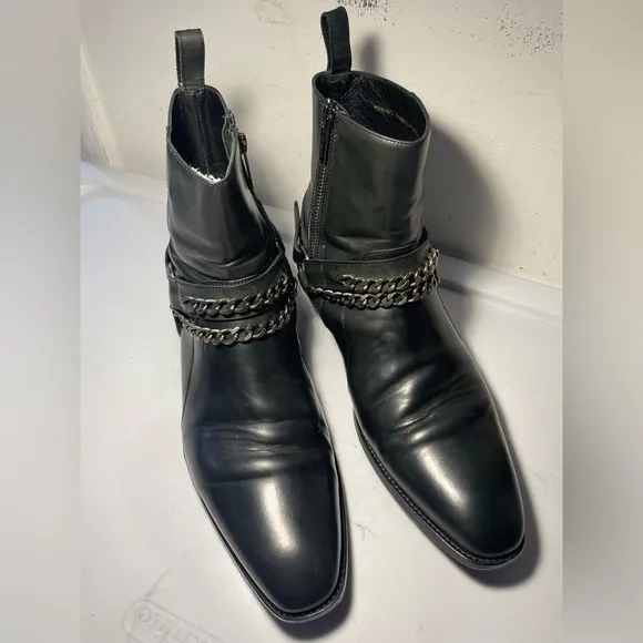 Men Boots leather marca oro made in spain sz 43 / 10