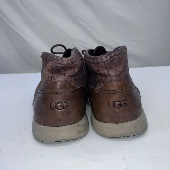 Men UGG Hendrickson Capra Chukka Boot 1015681 Tamarind Leather Size 11.5