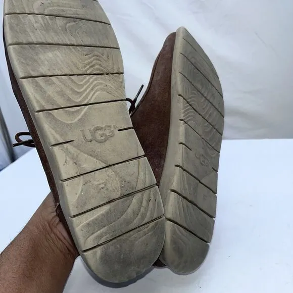 Men UGG Hendrickson Capra Chukka Boot 1015681 Tamarind Leather Size 11.5