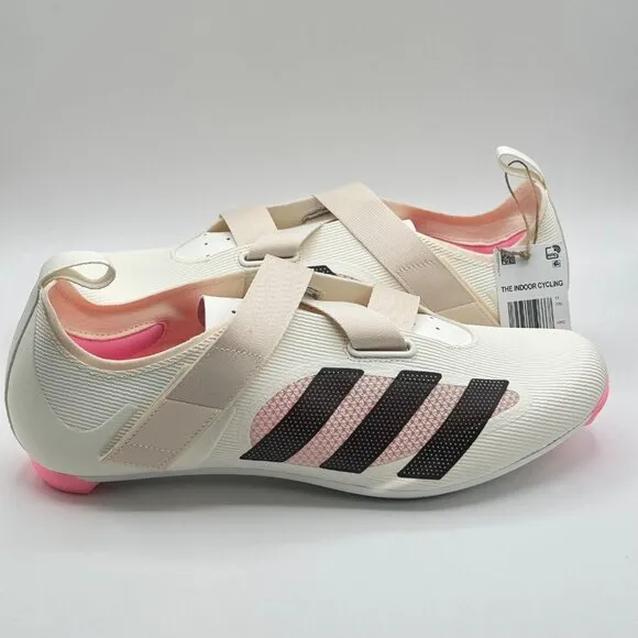 Mens Adidas The Indoor Cycling Shoes Off White Shadow Maroon 3Bolt GX1669 Sz11.5