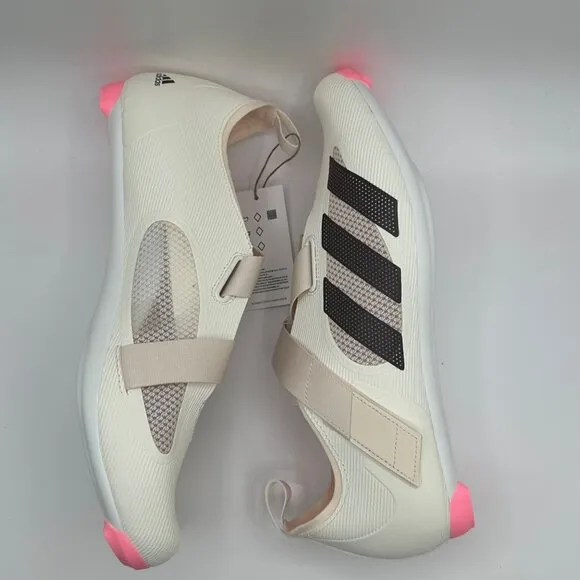 Mens Adidas The Indoor Cycling Shoes Off White Shadow Maroon 3Bolt GX1669 Sz11.5