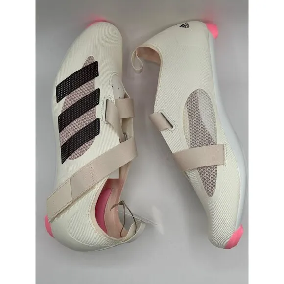 Mens Adidas The Indoor Cycling Shoes Off White Shadow Maroon 3Bolt GX1669 Sz11.5