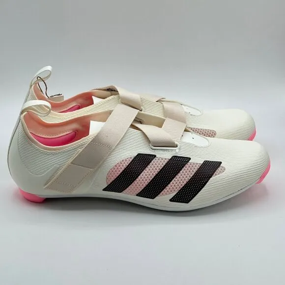 Mens Adidas The Indoor Cycling Shoes Off White Shadow Maroon 3Bolt GX1669 Sz11.5