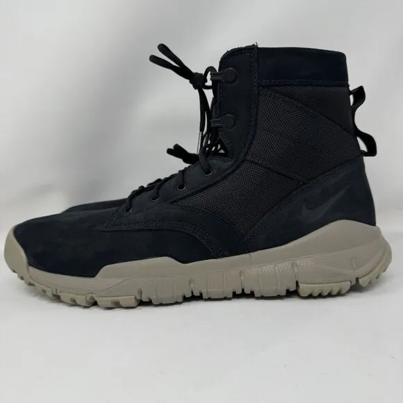 Men's Size 13 Nike SFB 6&quot; NSW 'Black Light Taupe' Leather Boots 862507-002 Rare