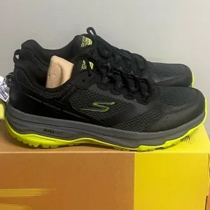 Men’s Skechers Go Run Trail Altitude Shoe Black/Lime Size 8.5 NIB