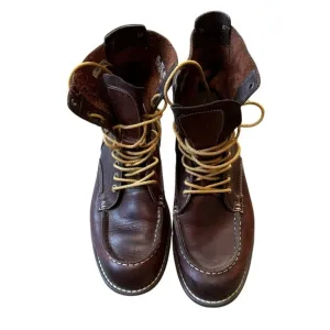 Men’s Timberland Earthkeepers Escape Men Shoes Brown Leather Lace Boots Size 9