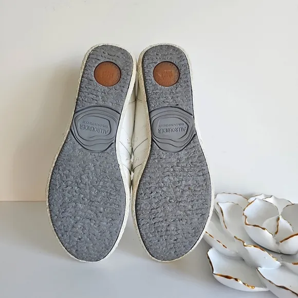 Mephisto Allrounder Galina Fisherman White Genuine Leather Sandals Size 10.5