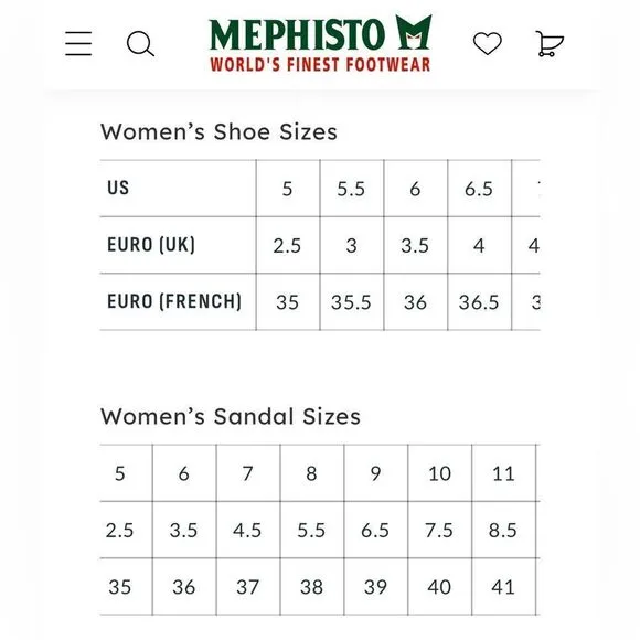 MEPHISTO Terie Nubuck Comfort Wedge Leather Sandals 40