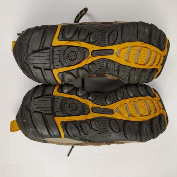 Merrell Hiking Shoes Alverstone Brown Trail Outdoor Mens 9.5 J48531