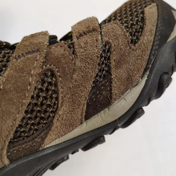 Merrell Hiking Shoes Alverstone Brown Trail Outdoor Mens 9.5 J48531