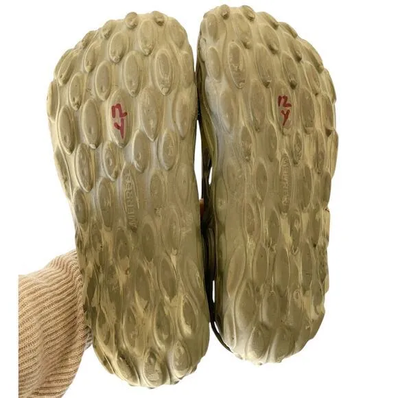 Merrell Hydro Moc Water Slip on‎ Everyday Sandals Shoes Green Grey Size Men 12